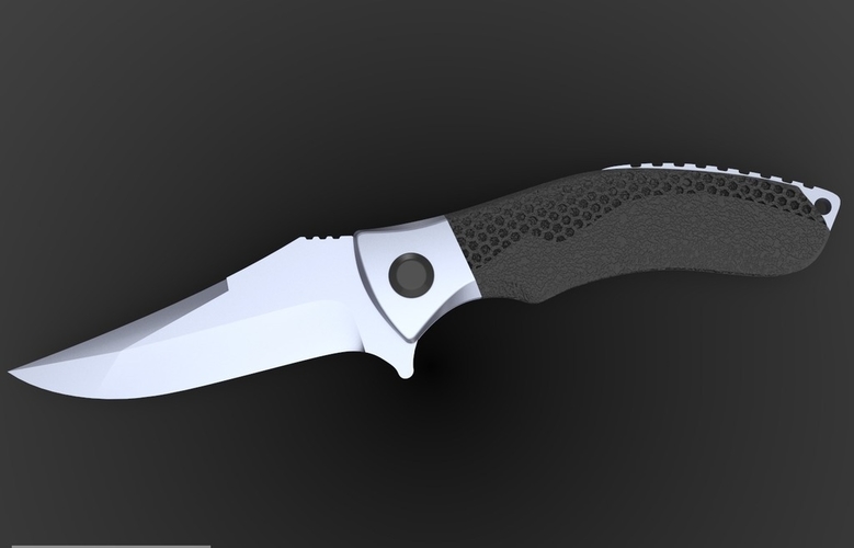 Knife by C3D (Mtech replica) 3D Print 156490 Knife by C3D (Mtech replica) 3D Print 156490