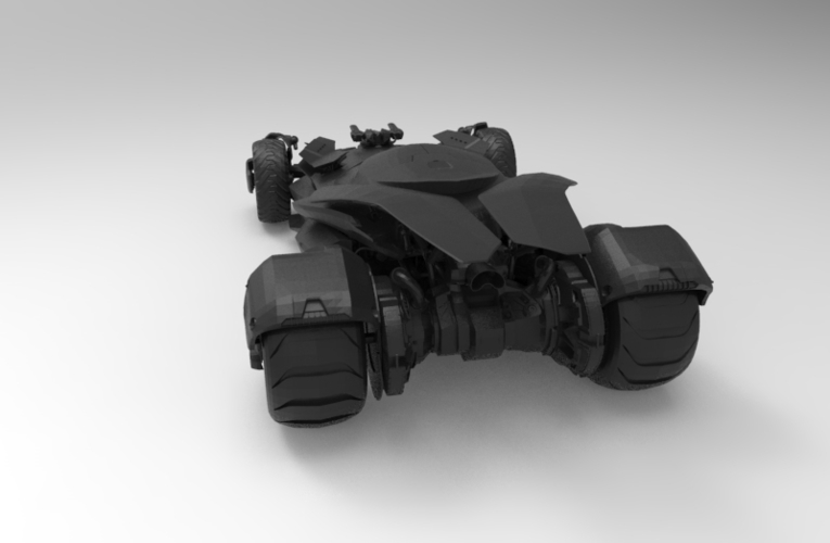 batmobile dawn 3D Print 156645
