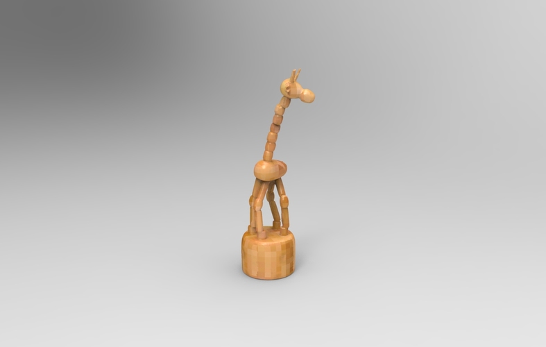 Giraffe 3D Print 15682