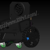 Small miniWheelChairBot3 3D Printing 156899