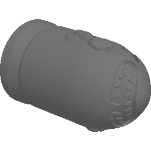 fixed cerberus333's bullet bill 4 elastic powered pelletslinger 3D Print 156915 fixed cerberus333's bullet bill 4 elastic powered pelletslinger 3D Print 156915