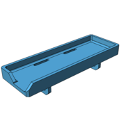 Small battery tray fits cberc switchback 3D Printing 157025
