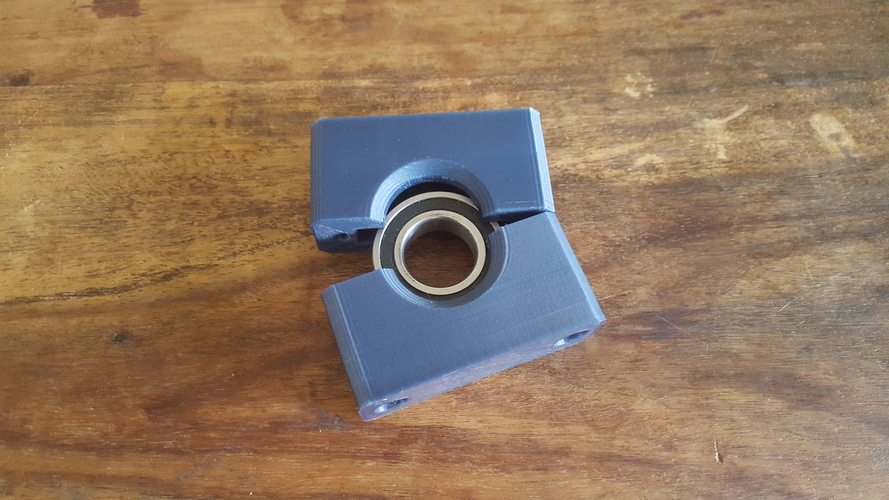 Bearing Block diameter 51mm x 12mm. hole 25mm 3D Print 157087