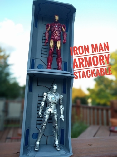 Iron Man Hall of Armors - Armory 3D Print 157262