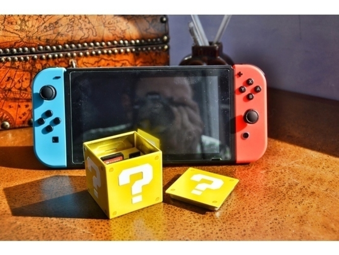 Nintendo Switch Cartridges and Micro SD holder 3D Print 157317