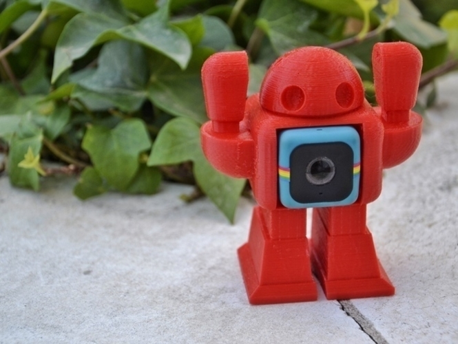 Maker Faire Robot Polaroid Cube 3D Print 157356