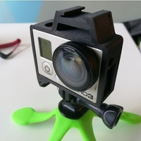 GoPro Hero Frame w Hot Shoe Mount - Thumbnail 3