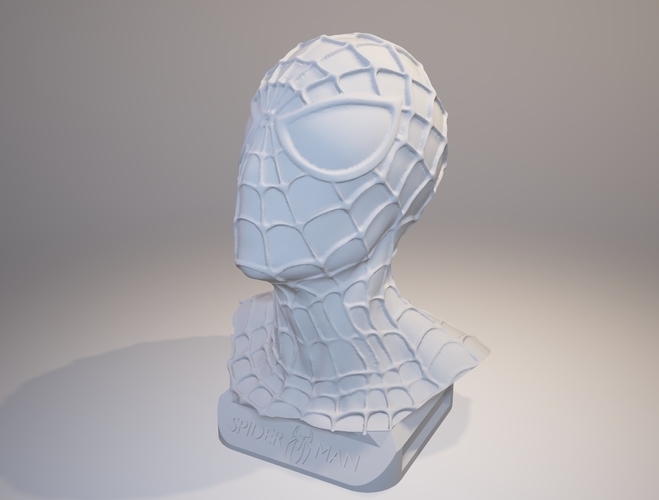 Spiderman Bust 3D Print 157899