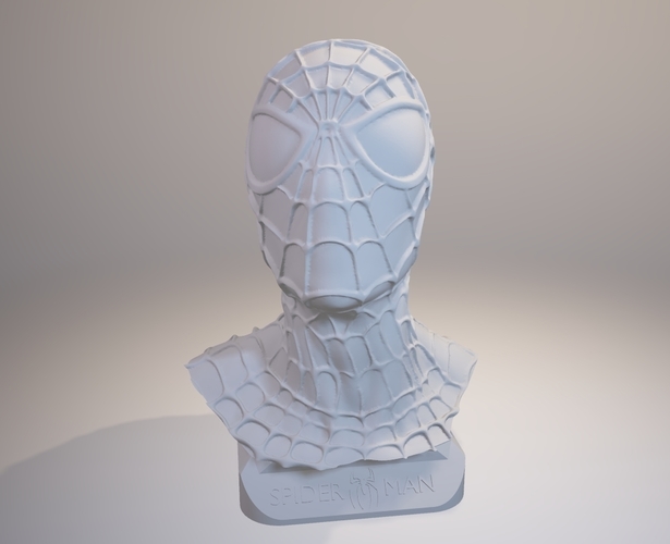 Spiderman Bust 3D Print 157900