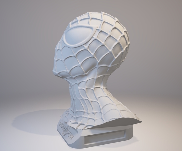 Spiderman Bust 3D Print 157901