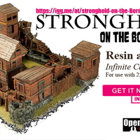 Small Modular Outdoor Ruins for "Stronghold on the Borderlands" 3D Printing 157949