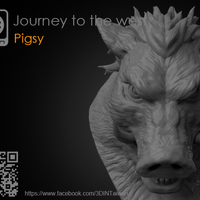 Small Journey to the West - Pigsy 3D Printing 158130