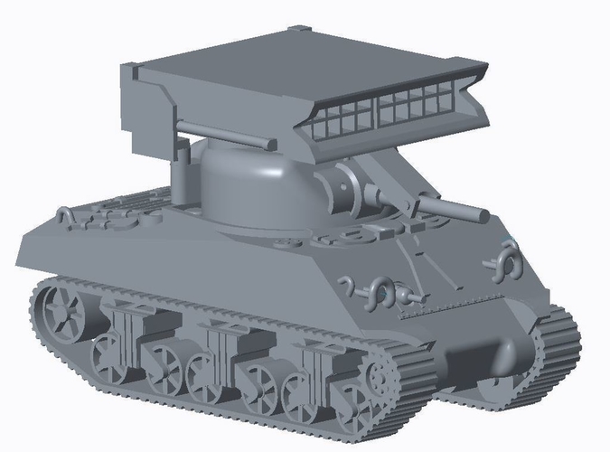 Sherman Pack 3D Print 158235