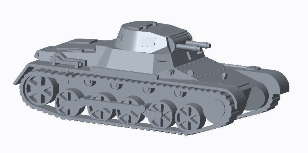 Panzer I Pack  3D Print 158310