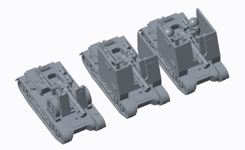 Panzer I Pack  3D Print 158313
