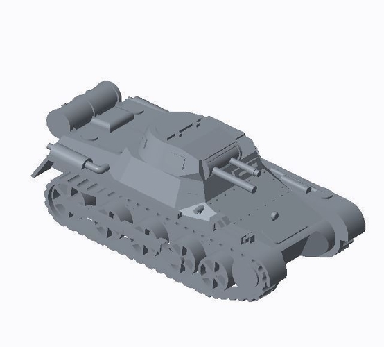 Panzer I Pack  3D Print 158315