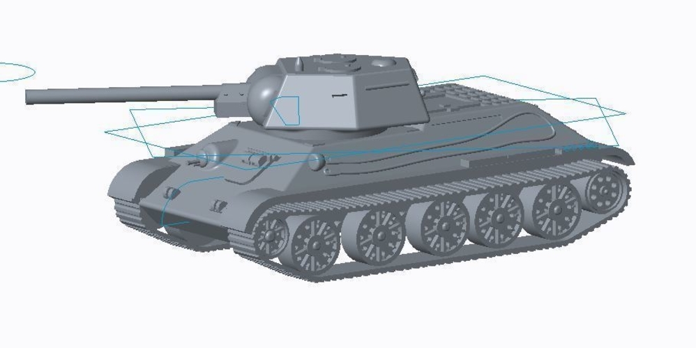 T-34/76 Tank Pack (Revised) 3D Print 158334