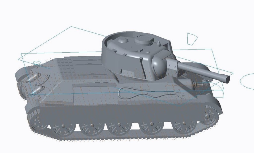 T-34/76 Tank Pack (Revised) 3D Print 158337