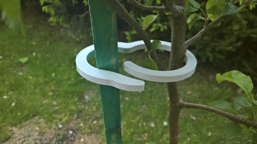 Rings to attach plants to the rank grid 3D Print 158783 Rings to attach plants to the rank grid 3D Print 158783