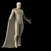 Small Superman Messiah and Flying Pose- Updated 3D Printing 158802
