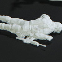 Small Modern Soldier lay on front (esc: 1/24) 3D Printing 158890