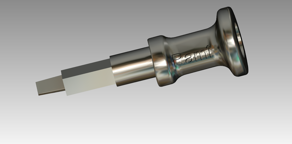 Screw Driver & Screw 3D Print 15893 Screw Driver & Screw 3D Print 15893
