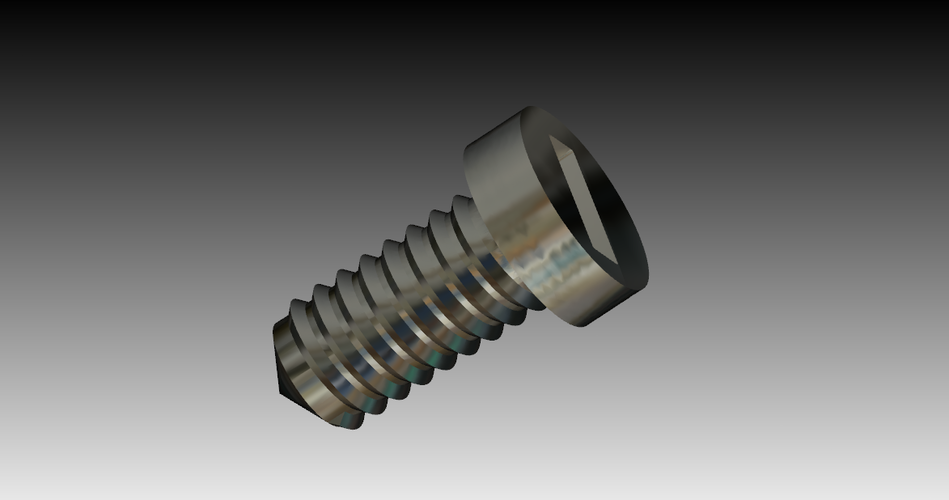 Screw Driver & Screw 3D Print 15894 Screw Driver & Screw 3D Print 15894
