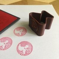 Small BRANDED | Rubber Stamp Logo 3D Printing 159261