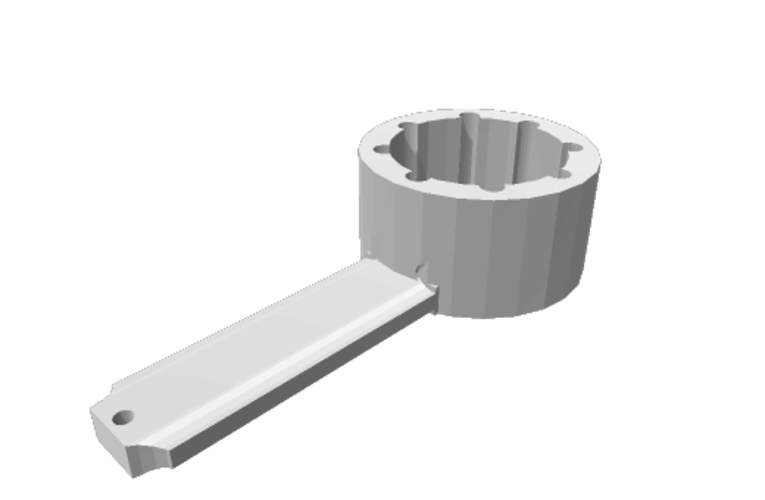 Jerrycan opener / closer big 3D Print 159284