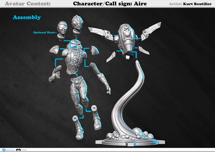 Avatar - Call sign: AIRE 3D Print 159372
