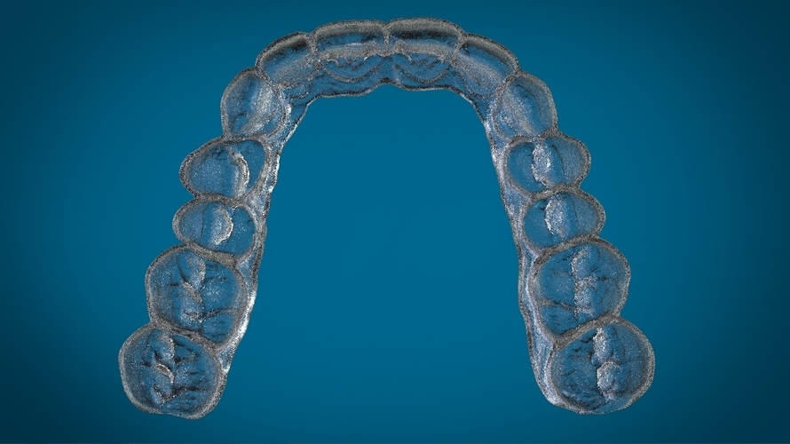 Digital Dental Dayguard Splint 3D Print 159684 Digital Dental Dayguard Splint 3D Print 159684