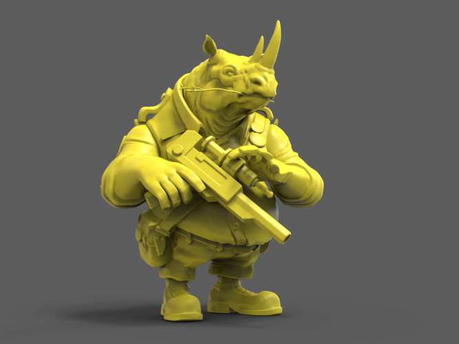 Ranger Rhino 3D Print 159780 Ranger Rhino 3D Print 159780