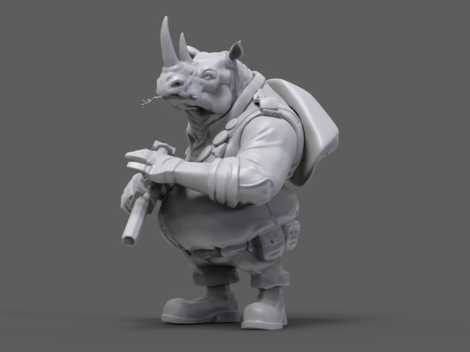 Ranger Rhino 3D Print 159782 Ranger Rhino 3D Print 159782