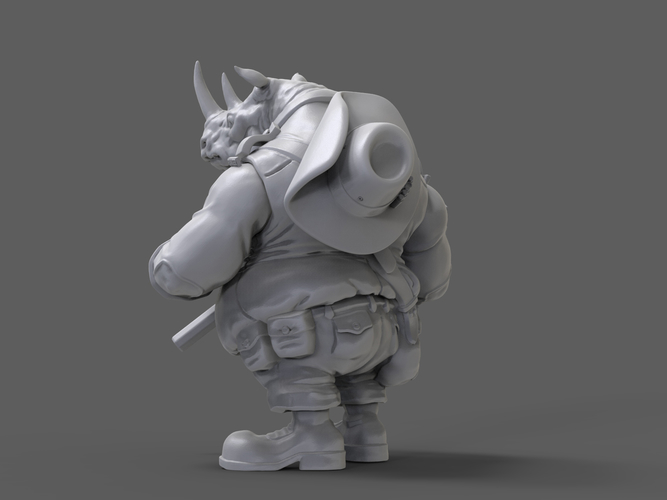 Ranger Rhino 3D Print 159784 Ranger Rhino 3D Print 159784