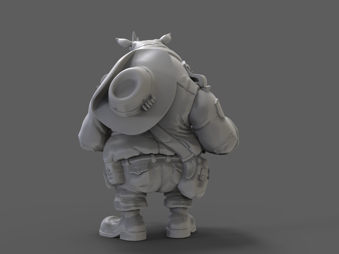 Ranger Rhino 3D Print 159785 Ranger Rhino 3D Print 159785