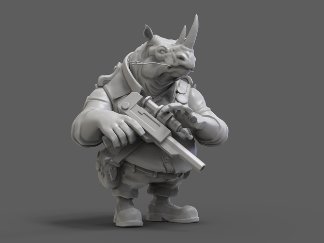 Ranger Rhino 3D Print 159788 Ranger Rhino 3D Print 159788