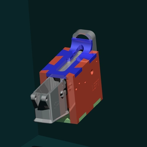AR15 80 Percent Lower Drill Jig 3D Print 160054 AR15 80 Percent Lower Drill Jig 3D Print 160054