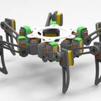 Small Hexapod Experience 3D Printing 160702