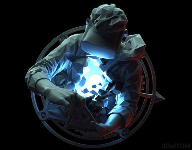 The Maker Avatar 3D Print 160834 The Maker Avatar 3D Print 160834