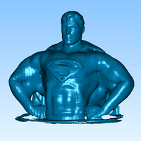 Small superman 3D Printing 16091