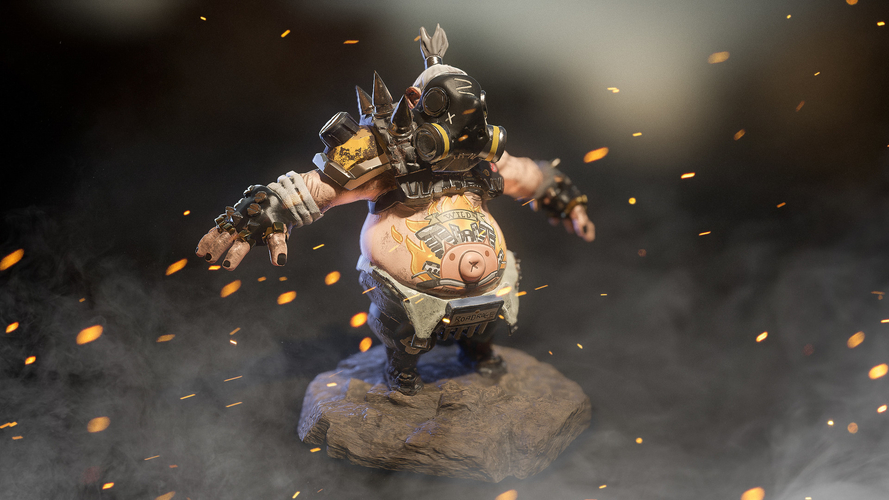 Overwatch fanart 3D Print 160989 Overwatch fanart 3D Print 160989