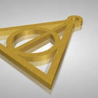 Small Deathly Hallows 3D Printing 161339
