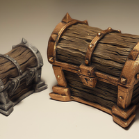 Small Treasure chest 3D Printing 161517
