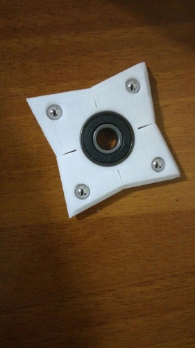 Ninja Star Fidget Spinner For Children 3D Print 162394