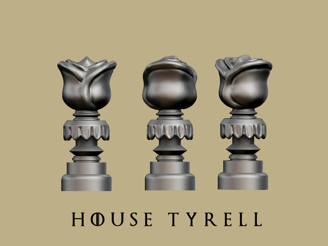 Game of thrones - Tyrell marker 3D Print 162456