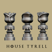 Small Game of thrones - Tyrell marker 3D Printing 162456