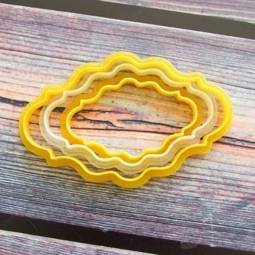 Set Plate 20 cookie cutter for professional 3D Print 162773 Set Plate 20 cookie cutter for professional 3D Print 162773