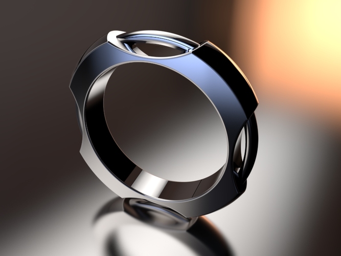 Concentric Ring 3D Print 16284