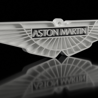 Small Aston Martin Keychain 3D Printing 163038