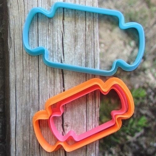 Set Plate 16 cookie cutter for professional 3D Print 164275 Set Plate 16 cookie cutter for professional 3D Print 164275